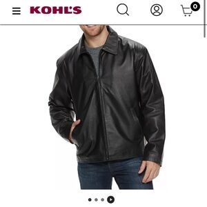 Vintage real leather jacket